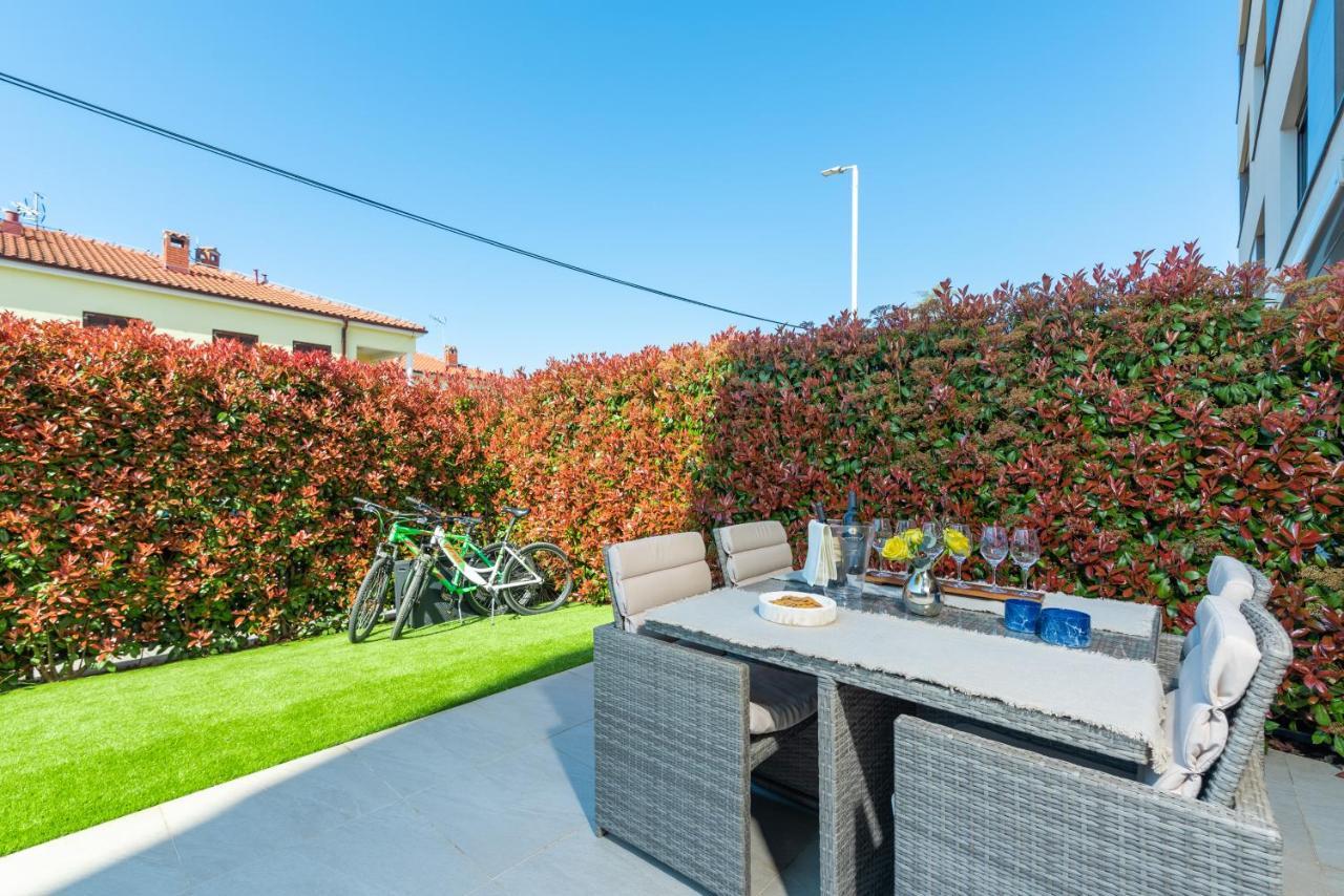 Luxury New Apartment With Private Garden Near The Beach! Poreč Exteriér fotografie