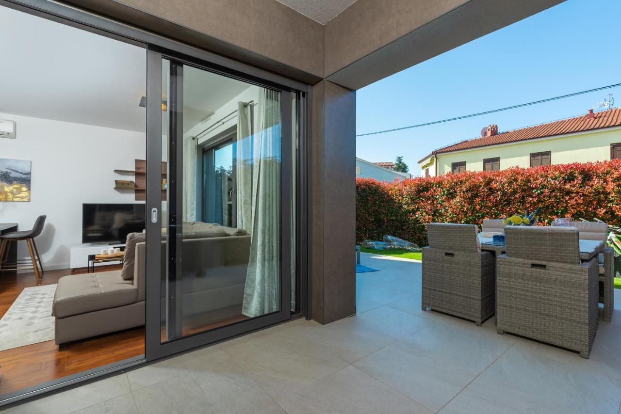 Luxury New Apartment With Private Garden Near The Beach! Poreč Exteriér fotografie